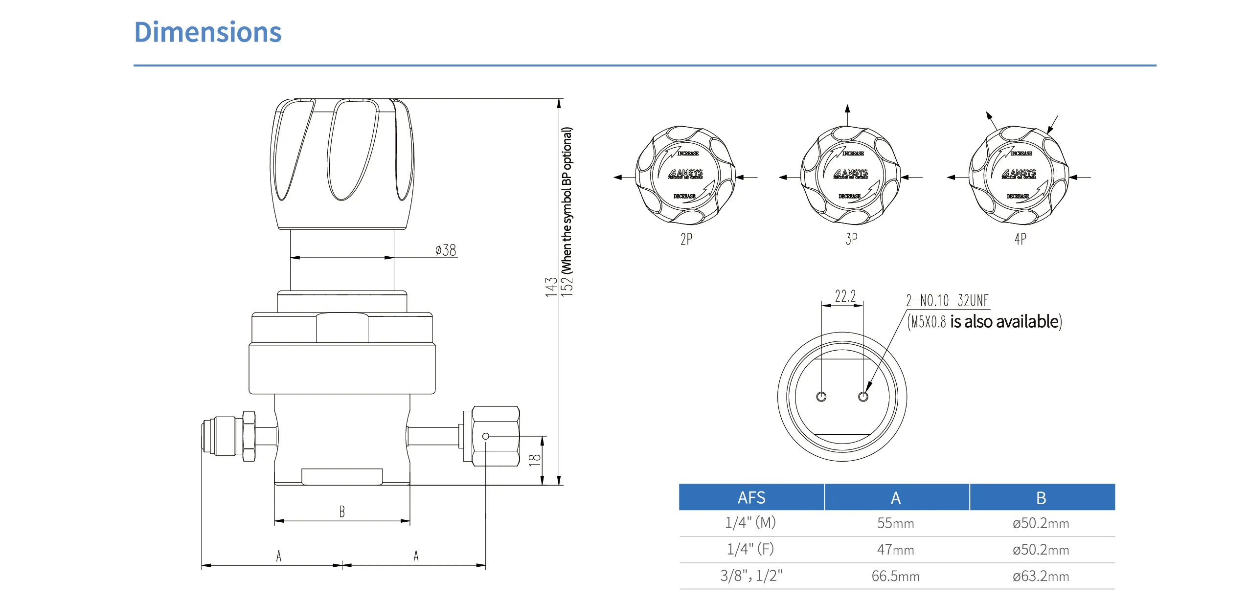 Регулятор AMFLO UHP AU24 Материал: Код Z (Body,Poppet, Nozzle,Diaphragm,Gland-SUS316L,Seat: PCTFE) ; Поверхность 0.13 um; 4х портовый с манометрами, вх. давл. 159 бар, CV-0.45