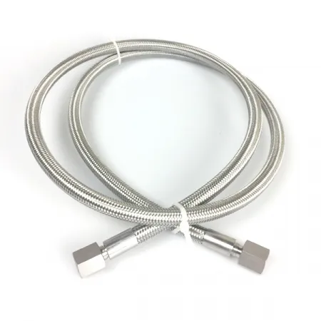 Металлорукав высокого давления, Серия HPH, нержавеющая сталь 316 Stainless steel, 276 bar, L=1000мм.  соединения  Female NPT 1/4 с двух сторон, серийный номер: HPH-SF4S1