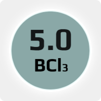Трихлорид бора  (BCl3) 5.0 (99,999%) в баллоне 10л. (10 кг)  соединение DISS634 (с баллоном) Китай